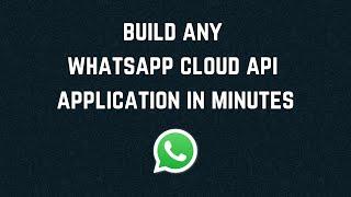 Create WhatsApp Cloud API Bot in Few minutes | WhatsApp APIs |  2024 | Chatbots in few minutes