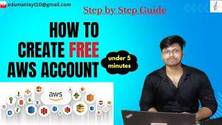 How to create AWS Free Account | Step by Step Guide| AWS Account Setup for Beginners #aws #amazon