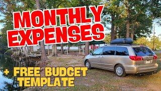 Van Life Budget Breakdown: How to Afford Van Life + Free Budget Template"