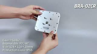 860-960mhz UHF RFID reader antenna  Reading range 0-20M,2-12dBic RFID Reader Antenna Variety is good