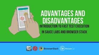 Parallel Test Execution: (Fast Test 2018) - Advantages and disadvantages