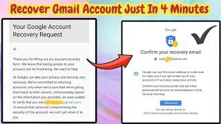 how to get gmail account recovered without gmail password and recovery email 2024