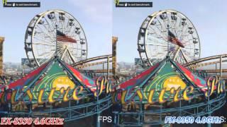 GTA 5 AMD FX 8350 Overclock 4.6GHz VS Stock 4.0GHz [Benchmark]