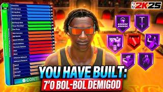 This *NEW* 7-FOOT "DO IT ALL" BOL BOL DEMIGOD is BREAKING NBA 2K25