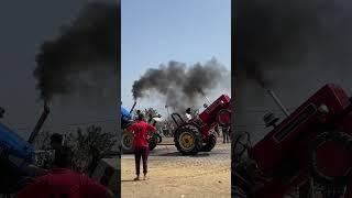 Mahindra 575 tractor Sonalika Dl 50 575 ne jata match #mahindra #575 #tractor #tochan #shortvideo