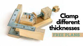 How to make Strong and simple DIY wooden corner clamps (FREE PLANS)