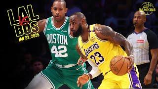 Los Angeles Lakers Full Team Highlights vs Celtics | Jan 23, 2025 | FreeDawkins