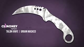 CS:GO | Talon Knife - Urban Masked