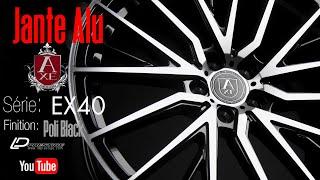 Jantes Alu AXE WHEELS EX40 Finish PoliBlack