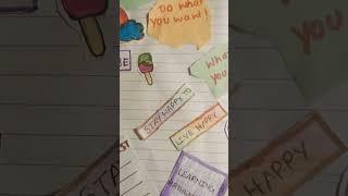 #journaling journal diary Shreya art craft and dance please like and subscribe to 1K subscribers