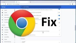 Fix issues with sync in Chrome: Chrome Paused Fix