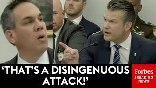 Pete Hegseth Snaps At Aguilar When Pressed On National Guard Deployment To Los Angeles