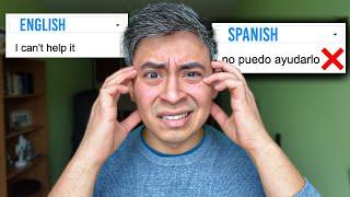 Why YOU CAN'T SPEAK SPANISH fluently even knowing TONS of VOCAB