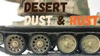 Weathering *DESERT* Armour (scale model tanks)