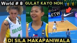 Gilas Women vs Brazil Literal na GINULAT ang FIBA sa Ginawa ng mga Pinay | Highlights