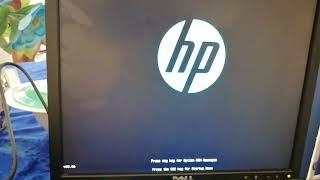 2234 HECI Error during initialization HP