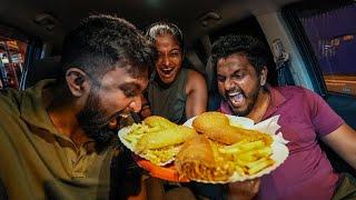 පාළුවට ගිහිපු කොළඹ  Mid night food hunt ‍️