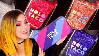 HOLO TACO Holoday Collection Nail Polish Review (Simply Nailogical's brand!) || KELLI MARISSA