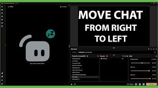 Streamlabs OBS Tutorial - How to move chat to the left