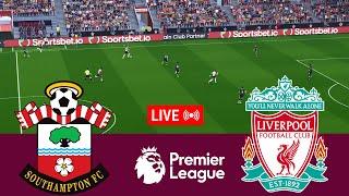 [LIVE] Southampton vs Liverpool Premier League 24/25 Full Match - Video Game Simulation