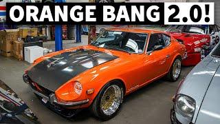 Larry Chen’s SR20 Swapped Datsun 240z is ALIVE! Ole Orange Bang: the 1 hour special