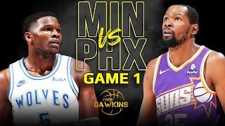 Minnesota Timberwolves vs Phoenix Suns Game 1 Full Highlights | 2024 WCR1 | FreeDawkins