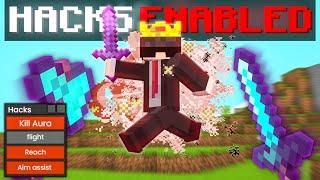 I Tried HACKS In My OWN MINECRAFT SERVER...