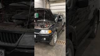 Mitsubishi Padjerо Проблема: нестабильная работа двигателя Причина: негерметичность впускного тракта