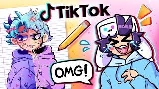 TRYING WEIRD TIKTOK ART CHALLENGES... 