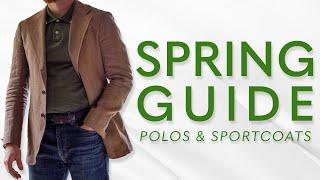 How To WEAR Sportcoats With Polos I Spring Guide