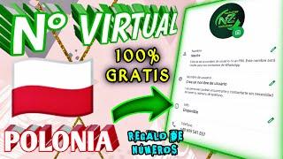 Como CREAR un número virtual GRATUITO para WhatsApp || método 100% FUNCIONAL