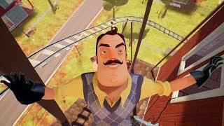 №1096: СБРОСИЛ СОСЕДА С КРЫШИ В ПРИВЕТ СОСЕД(Hello Neighbor)