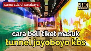 BIAR GAK BINGUNG‼️ Begini Cara Beli Tiket Masuk Tunnel Joyoboyo - Kebun Binatang Surabaya (KBS) 【4K】