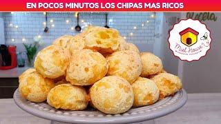 Receta de CHIPA o PAN DE QUESO  muy fácil para hacer en casa en un ratito