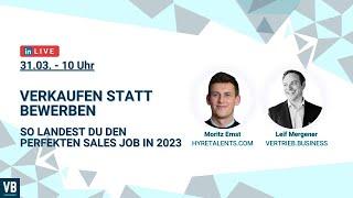 Verkaufen statt bewerben:so landest du den perfekten Sales Job in 2023 