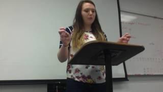 Memorial Speech- Sami Kloewer