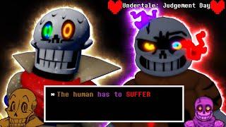 Undertale: Judgement Day Dustbelief Papyrus and Dusttrust Sans Gameplay