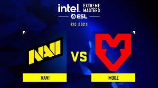 NAVI проти MOUZ | IEM Rio 2024