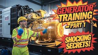 Diesel Generator Training, Parts and components and working principle explain Power learning channel