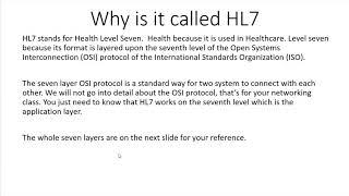 What is HL7