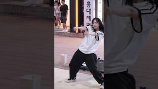 Dance] '카가와 유 Yu Kagawa: 엔믹스 NMIXX 'O.O' 01: 엔네임 Nanme 버스킹 Busking: 240803 Kpop #coverdance