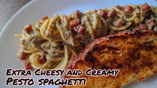 Extra Cheesy and Creamy Pesto Spaghetti | Making A.I. Generated Recipes