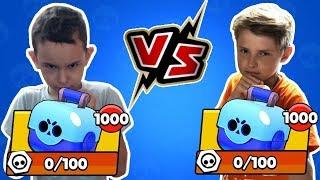 БИТВА ДЕТЕЙ ЮТУБЕРОВ В BRAWL STARS