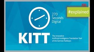 KITT – The innovative artificial intelligence translation tool of the German Railways