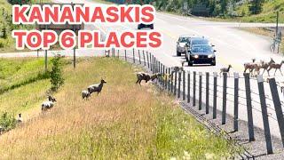 6 BEST PLACES TO VISIT IN KANANASKIS COUNTRY, Alberta, Canada - Travel Video