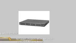 M5300-52G-POE NETGEAR Switch at Genisys