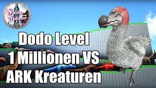 Dodo Level 1 Millionen VS ARK Kreaturen  [ Der Dodo 1Mio Todeslauf ] | ARK Survival Evolved