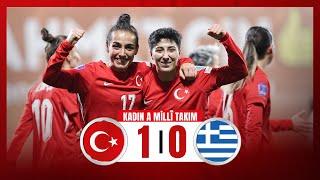 Kadın A Millî Takım Maç Özeti | Türkiye 1-0 Yunanistan | UEFA Uluslar B Ligi