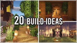 20 MORE Minecraft Build Ideas For When You're Bored