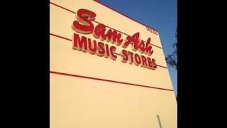 Sam Ash Music Store in Westminster California USA